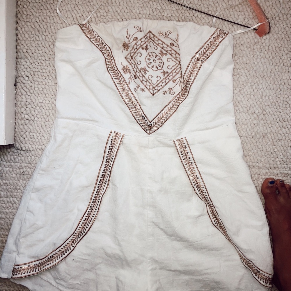 White Romper